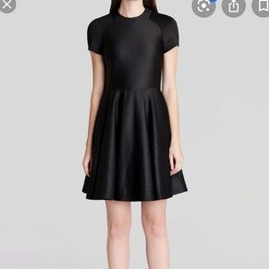 Ted Baker Humbe Embossed Neoprene Dress